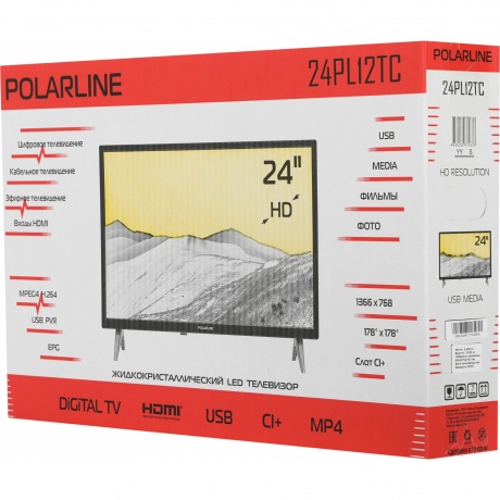 Телевизор Polarline 24" 24PL12TC - фото 14