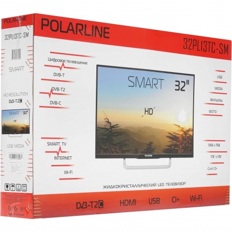 Телевизор Polarline 32" 32PL13TC-SM - фото 12
