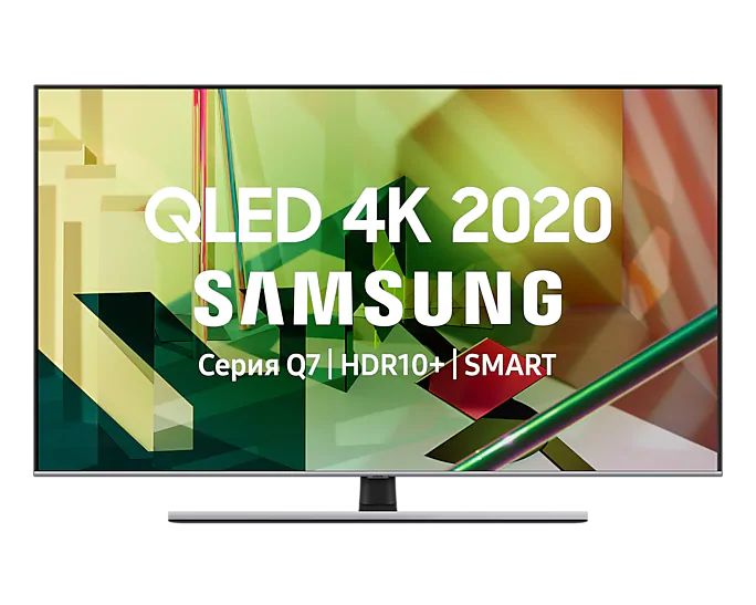 

Телевизор Samsung 55" QE55Q77TAUXRU, Черный