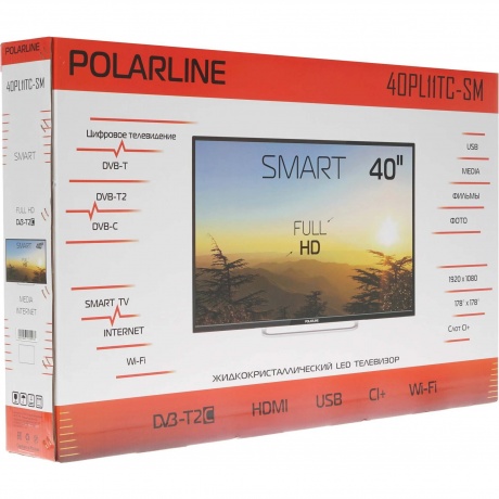 Телевизор Polarline 40PL11TC-SM(Smart) - фото 12