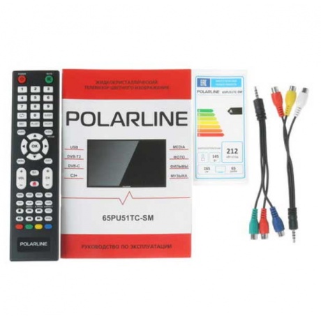 Телевизор Polarline 65&quot; 65PU51TC-SM - фото 10