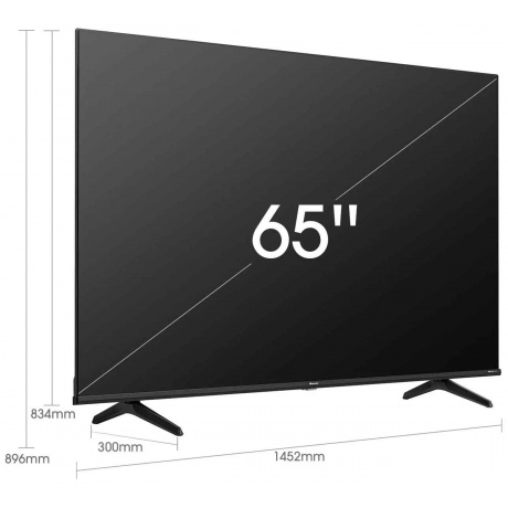 Телевизор Hisense 65&quot; 65E7HQ черный - фото 9