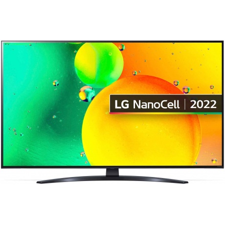 Телевизор LG 50&quot; 50NANO766QA.ARUB NanoCell синяя сажа - фото 1