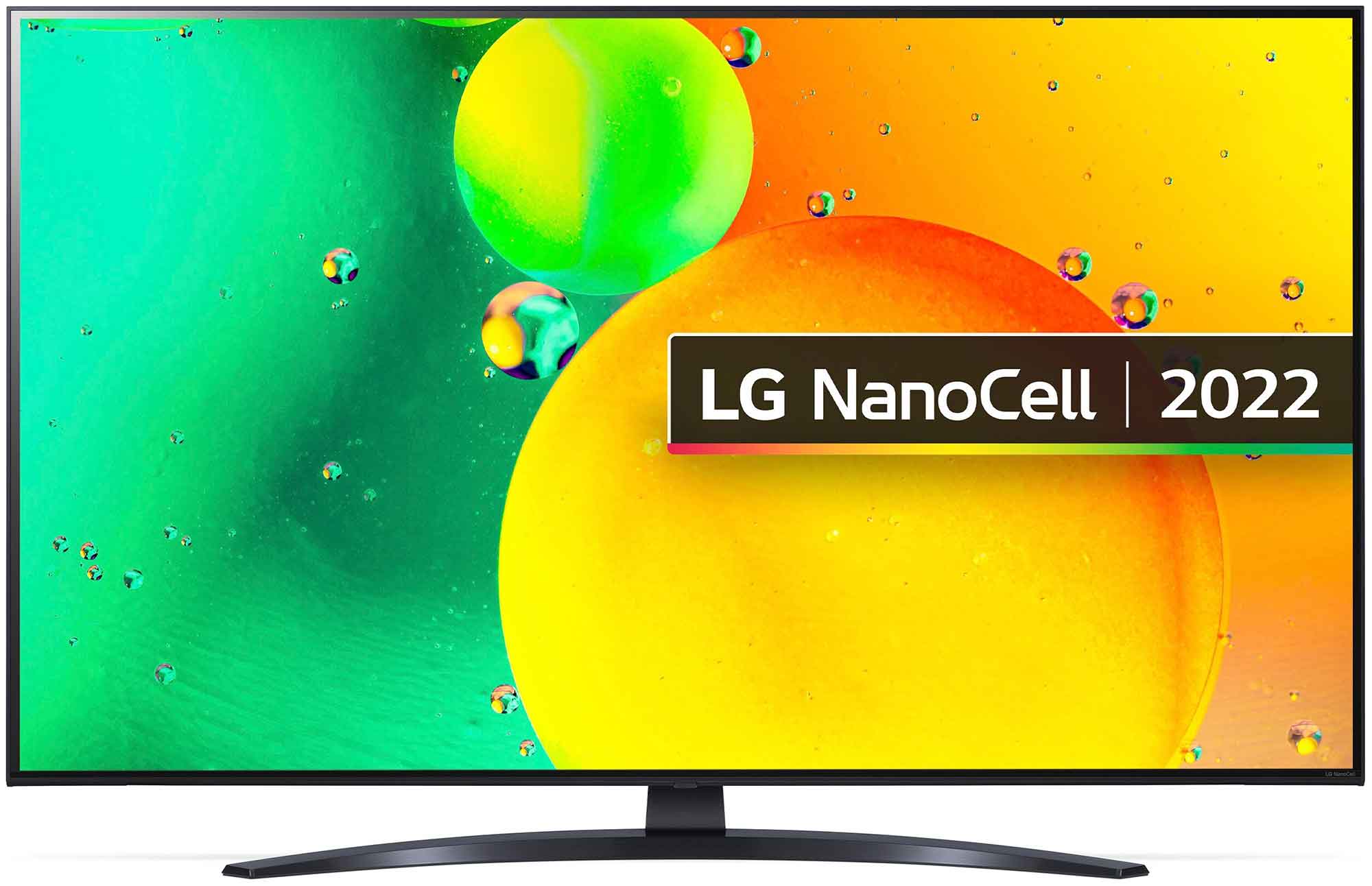 Телевизор LG 50 50NANO766QA.ARUB NanoCell синяя сажа
