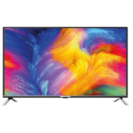 Телевизор Hyundai 40" H-LED40BT3001 черный/серебристый