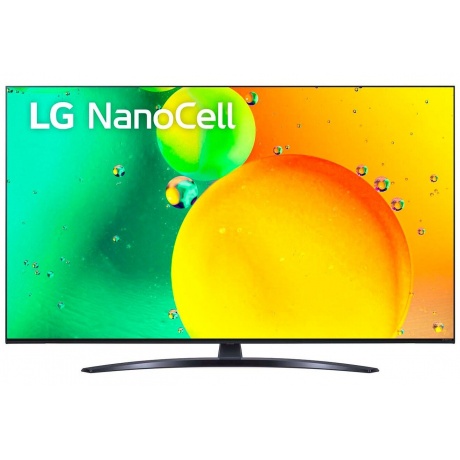 Телевизор LG 55&quot; 55NANO766QA.ARUB NanoCell синяя сажа - фото 1