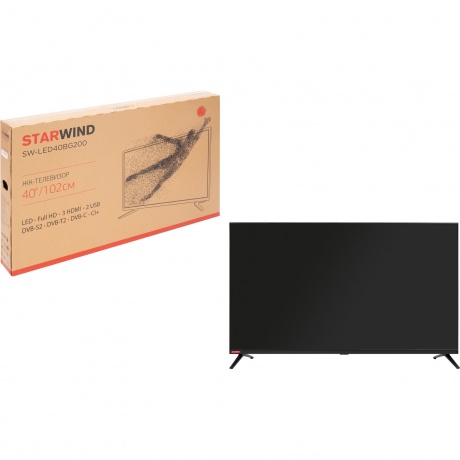 Телевизор Starwind 40" SW-LED40BG200 черный - фото 18
