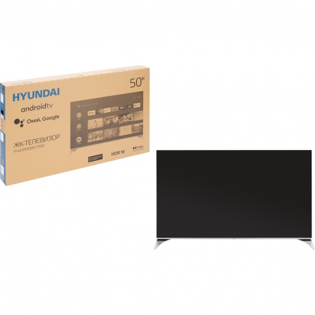 Телевизор Hyundai 55' H-LED55QBU7500 черный - фото 21