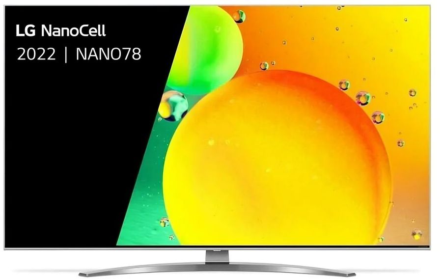 

Телевизор LG 43" 43NANO786QA.ARUB, Серебро