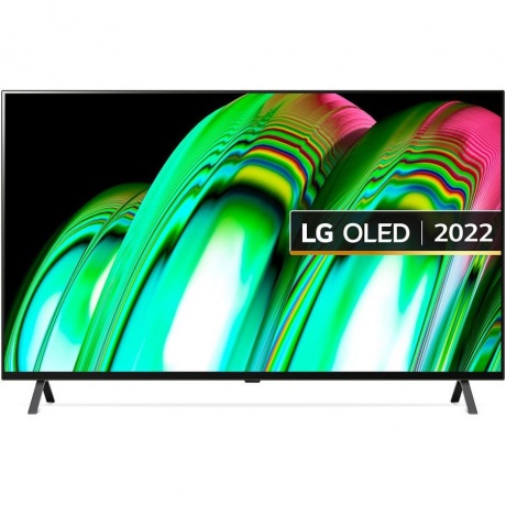 Телевизор LG 55&quot; OLED55A26LA.ARUB темно-серый - фото 2