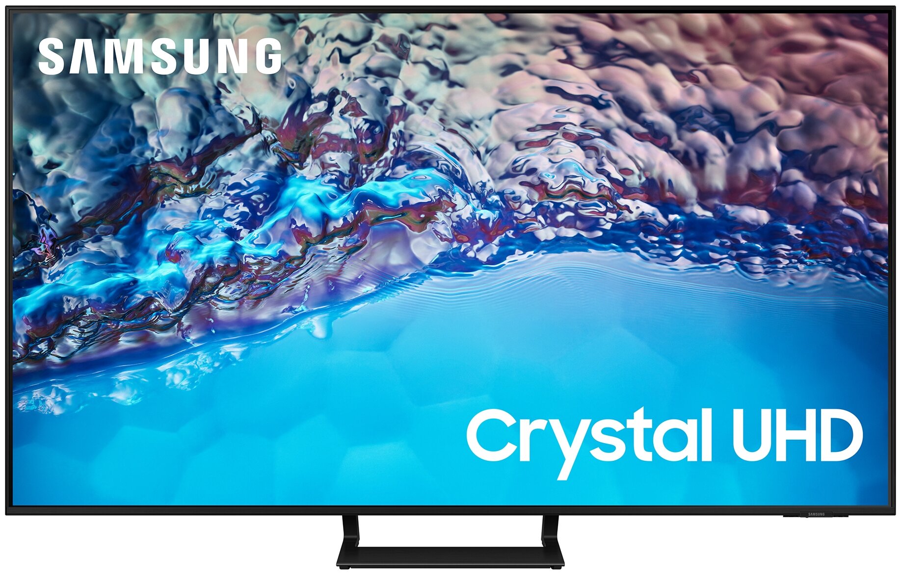 Телевизор Samsung 75 UE75BU8500UXCE Series 8 черный телевизор oled digma 65l qled android tv frameless черный серебристый 4k ultra hd 120hz hsr dvb t dvb t2 dvb c dvb s dvb s2 usb 2 0 wifi smart tv