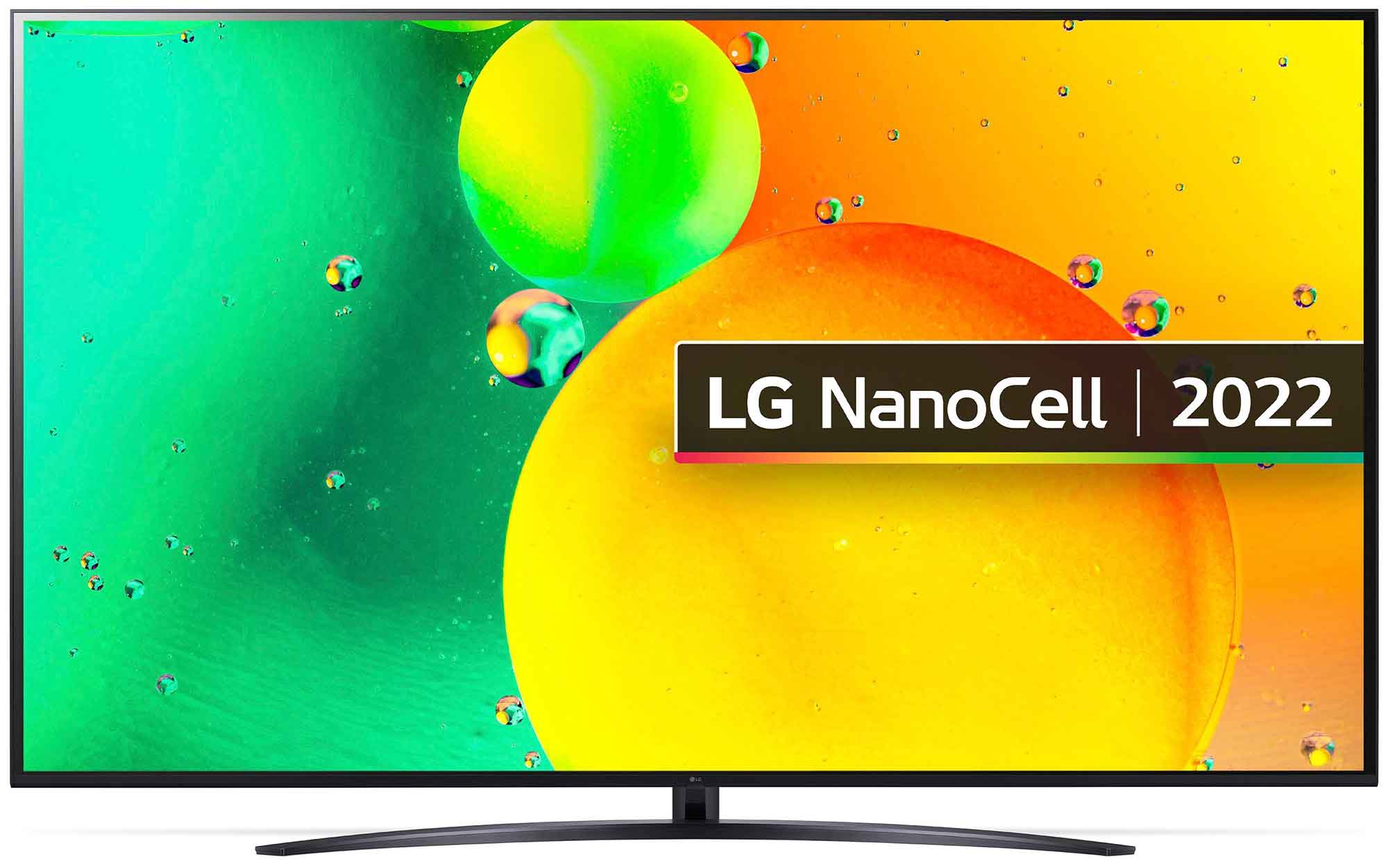 Телевизор LG 65' 65NANO766QA синяя сажа цена и фото
