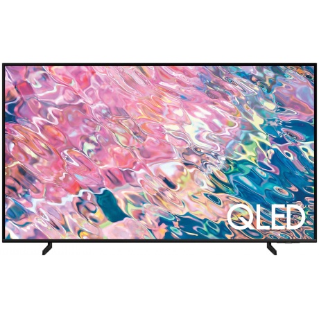 Телевизор Samsung QLED 55&quot; QE55Q60BAUXCE Q черный - фото 1