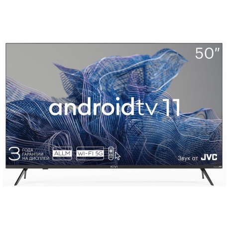 Телевизор Kivi LED 50" 50U750NB Smart черный - фото 1