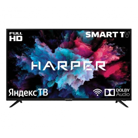 Телевизор Harper 40&quot; 40F750TS черный - фото 1