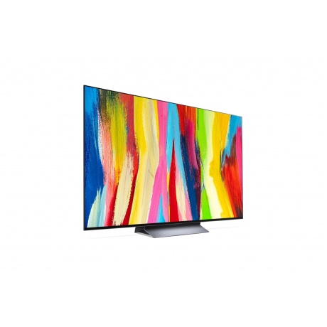 Телевизор LG 77&quot; OLED77C2RLA.ADKG темно-серый - фото 5