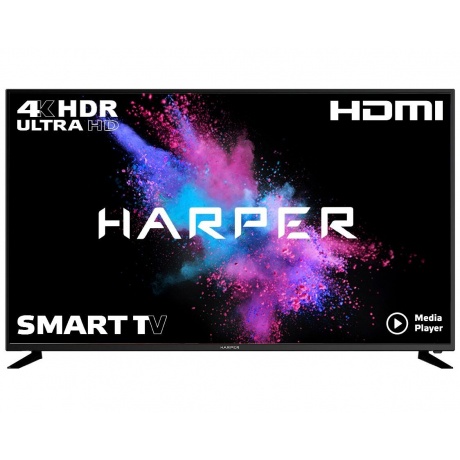 Телевизор Harper 58" 58U750TS черный - фото 1
