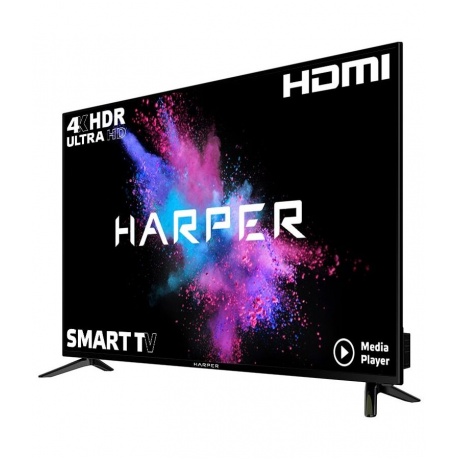 Телевизор Harper 58" 58U750TS черный - фото 2
