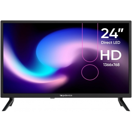 Телевизор Topdevice 24" TDTV24BN02H_BK - фото 3