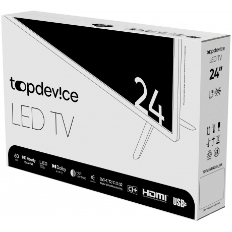 Телевизор Topdevice 24" TDTV24BN02H_BK - фото 8