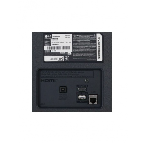 Телевизор LG 50UQ90006LDD черный - фото 6