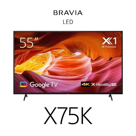 Телевизор Sony 55" KD-55X75K - фото 2