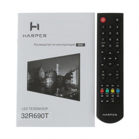Телевизор HARPER 32R690T черный - фото 9