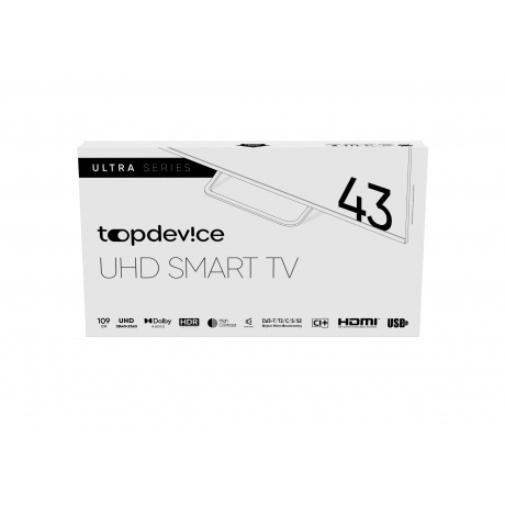 Телевизор Topdevice TDTV43BS05UBK - фото 11