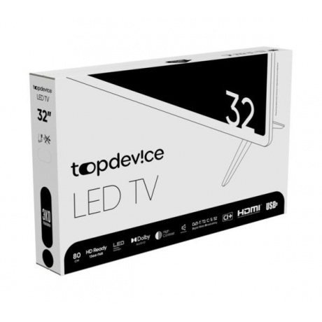 Телевизор Topdevice TDTV32BN02HBK черный - фото 5
