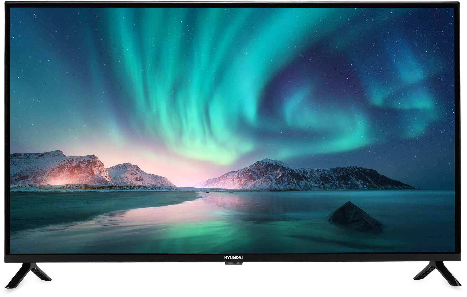 Телевизор Hyundai H-LED40BS5002(Smart,frameless) телевизор hyundai h led50bu7006 uhd smart metal frameless