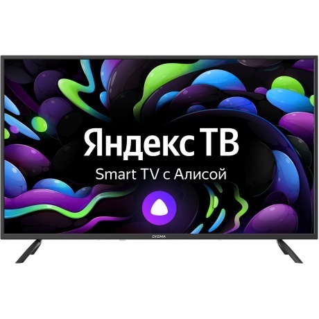 Телевизор Digma DM-LED43UBB31 черный - фото 1