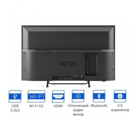 Телевизор Kivi 32F750NB черный - фото 6