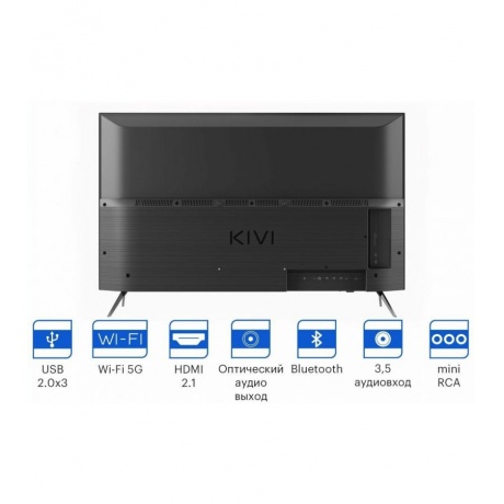 Телевизор Kivi 43U750NB черный - фото 7