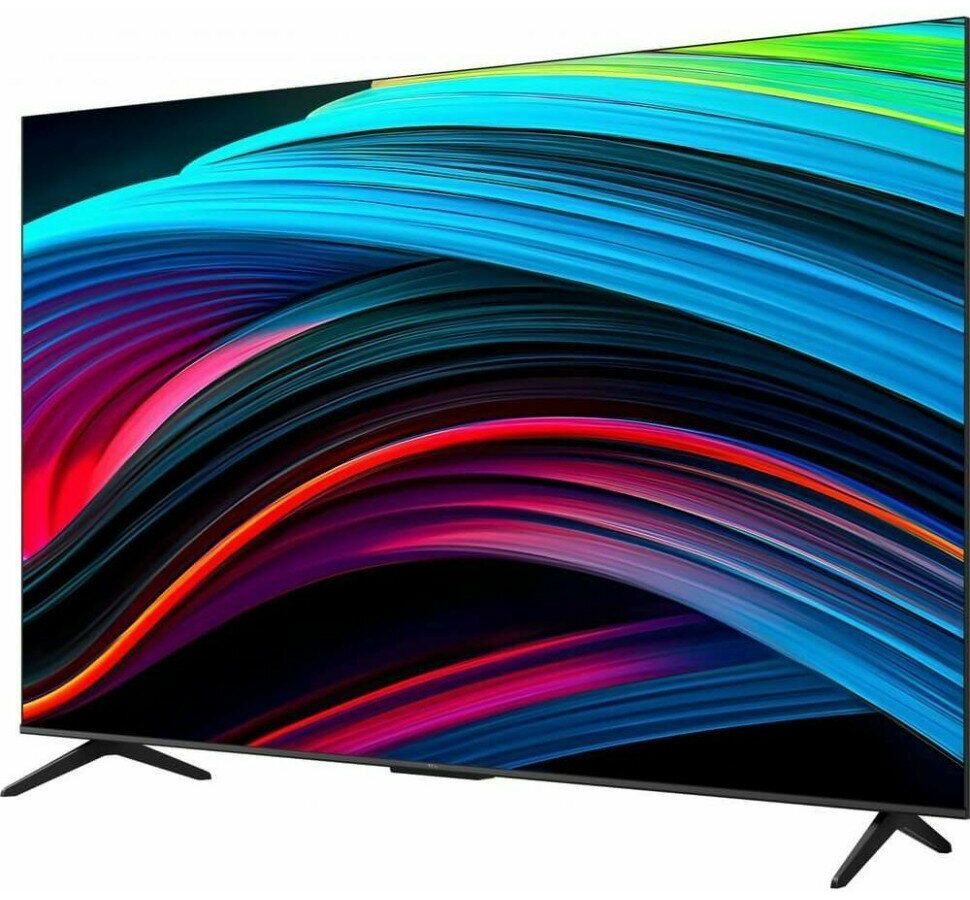 Телевизор TCL 50C647 QLED 4K, цвет чёрный - фото 1