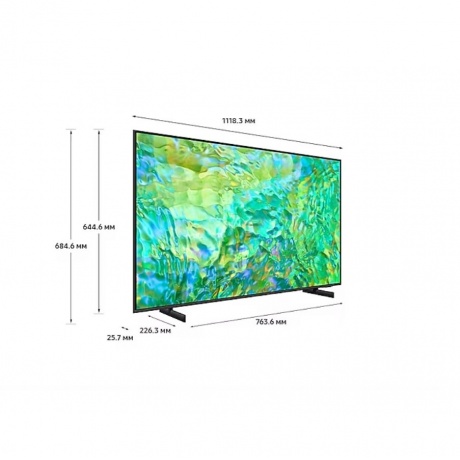 Телевизор Samsung UE50CU8000UXRU Series 8 черный - фото 21
