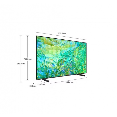 Телевизор Samsung UE55CU8000UXRU Series 8 черный - фото 21