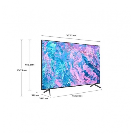 Телевизор Samsung UE75CU7100UXRU Series 7 черный - фото 20