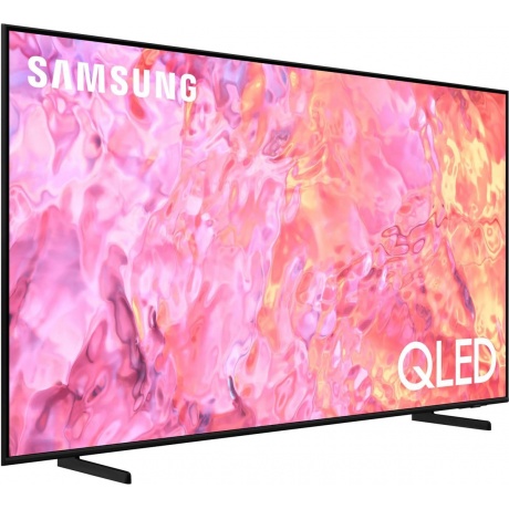 Телевизор Samsung QE75Q60CAUXRU Q черный - фото 2