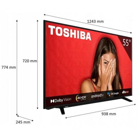 Телевизор Toshiba 55UA2063DG LED - фото 9