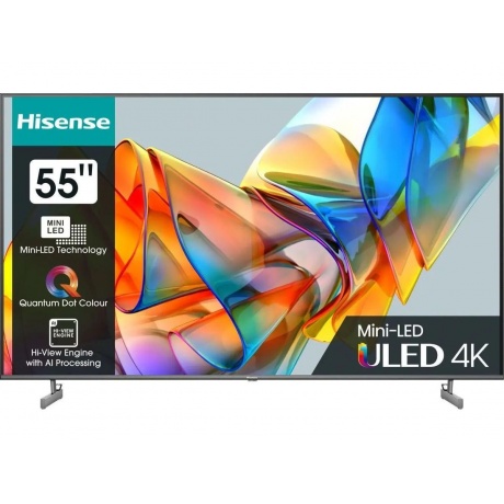 Телевизор Hisense 55U6KQ(Mini-LEDUHD Smartframeless) - фото 1