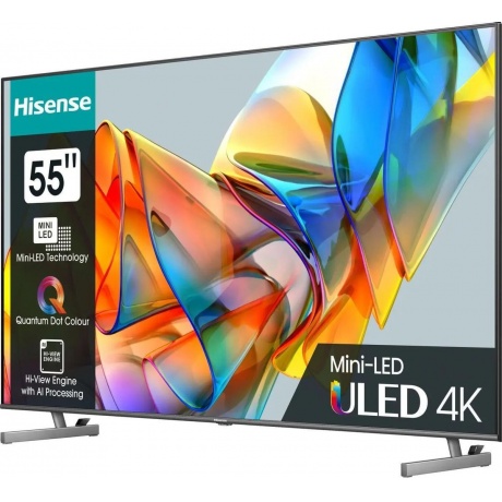 Телевизор Hisense 55U6KQ(Mini-LEDUHD Smartframeless) - фото 3