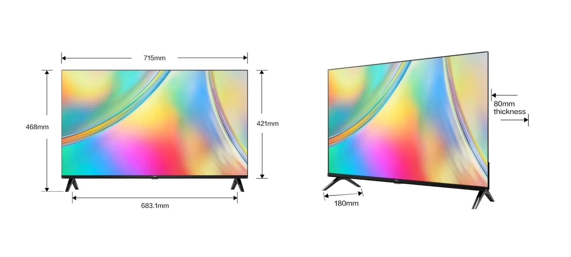 Телевизор TCL 32S5400AF (Full HD 1920x1080, Smart TV) черный - фото 32