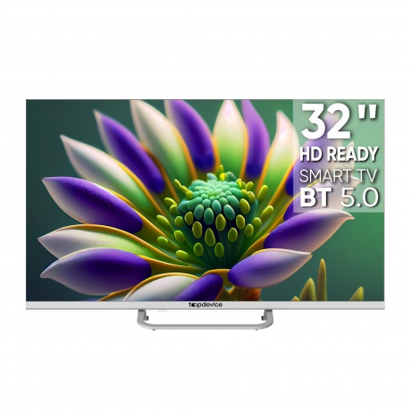 Телевизор Topdevice 32&quot; TDTV32CS04H_WE (HD 1366x768, SmartTV) белый - фото 1