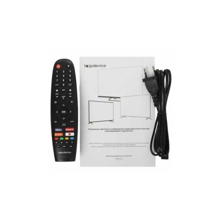 Телевизор Topdevice 50" TDTV50CS06U_BK  черный - фото 10