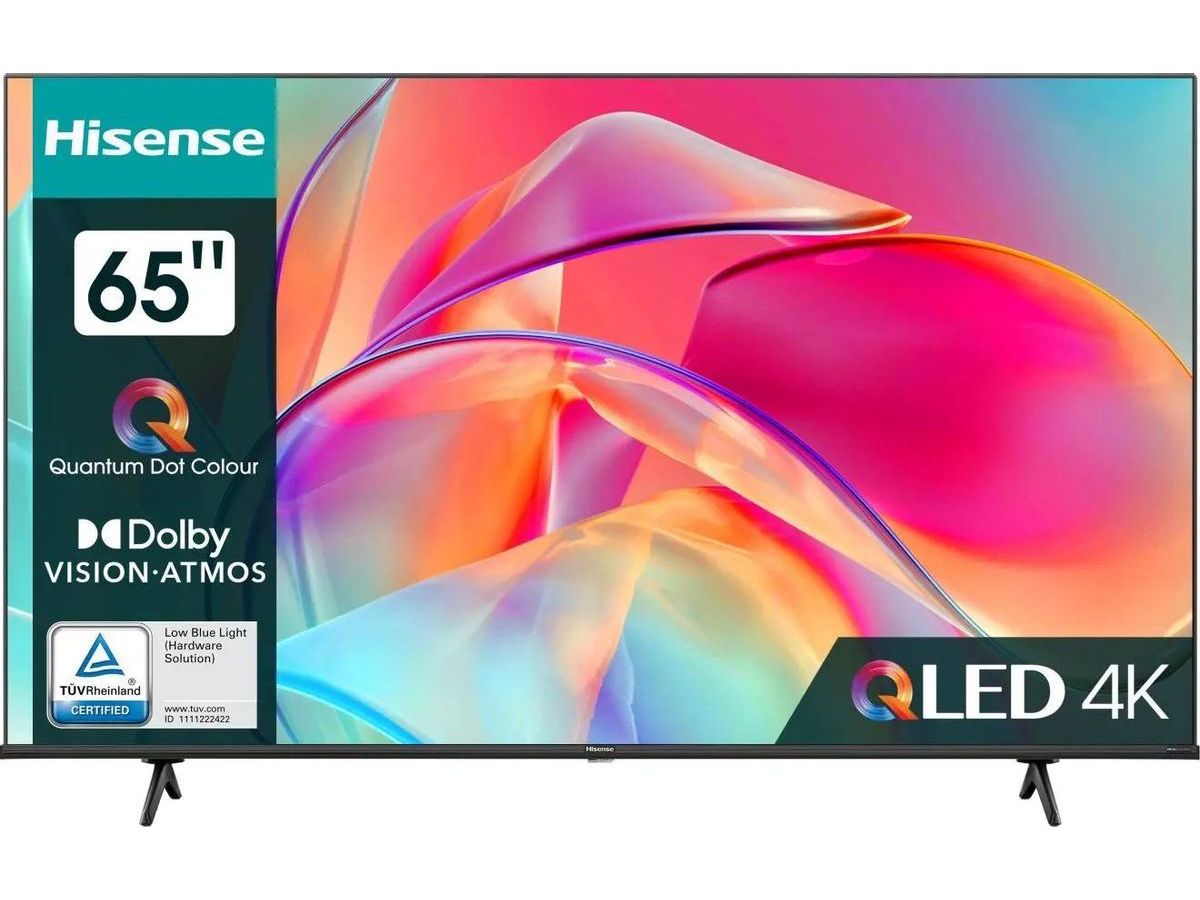 Телевизор Hisense 65 65E7KQ черный цена и фото