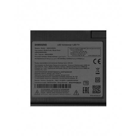 Телевизор Samsung 65" UE65CU8000UXRU черный - фото 9
