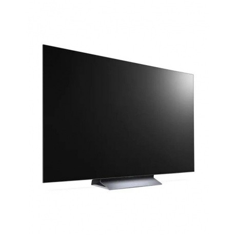 Телевизор LG 77&quot; OLED77C3RLA серебристый - фото 2