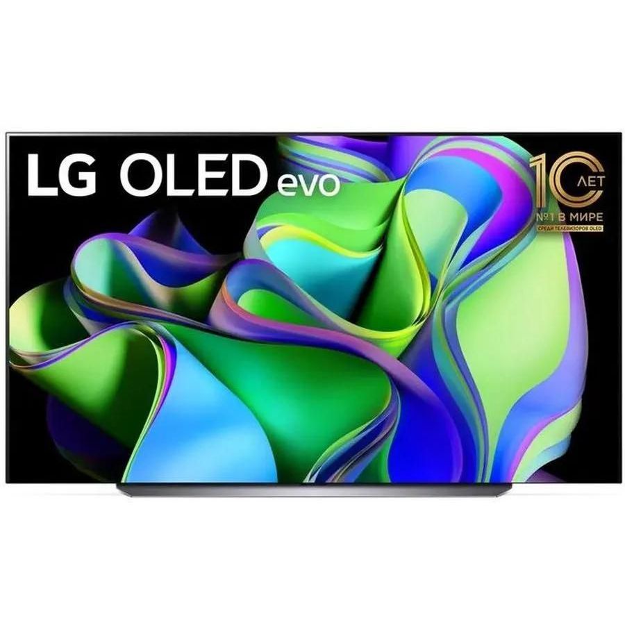 Телевизор LG 86 OLED83C3RLA серебристый