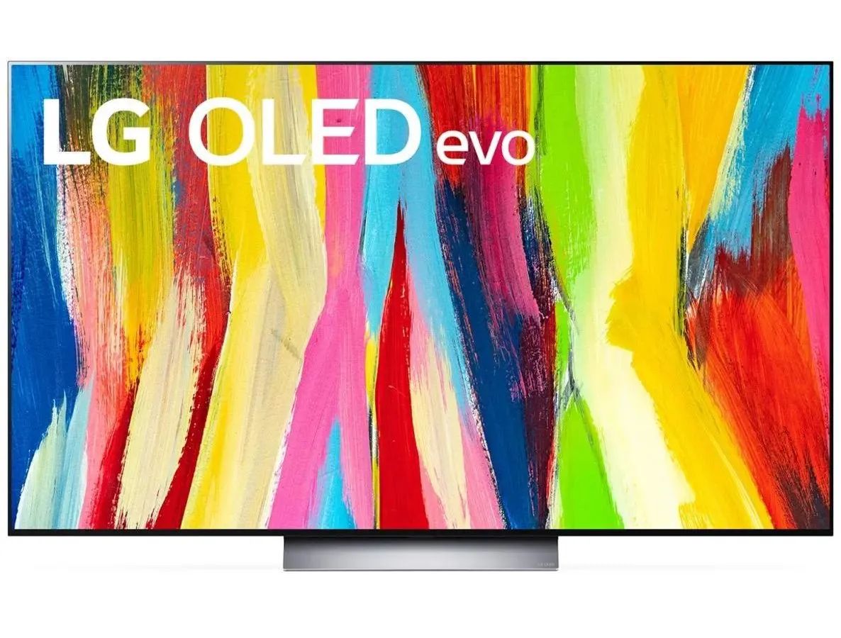 Телевизор  LG  OLED77C2RLA.ADGG темный титан, цвет серый