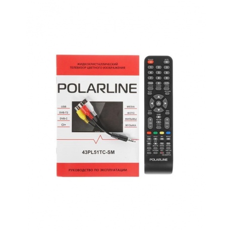 Телевизор PolarLine 43PL51TC-SM черный - фото 14